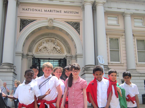 Thames Lighterman Oral History Project - Visit to the National Maritime Museum